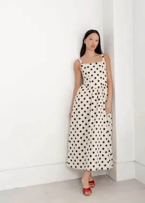A BRONZE AGE - AURA DRESS - POLKA DOT - SS25