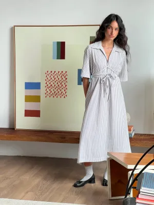 A BRONZE AGE - EDEN DRESS - STRIPED MONTAUK - SS25