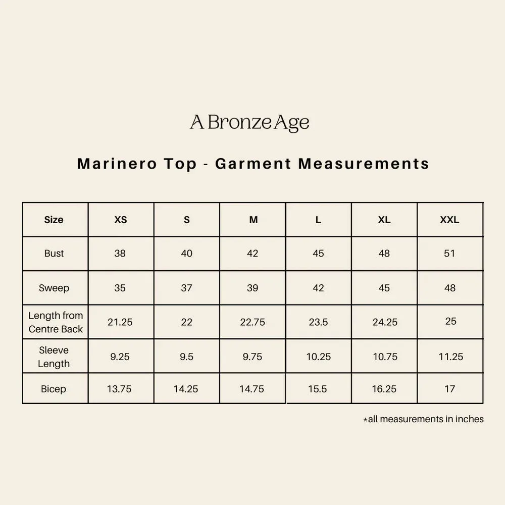 A BRONZE AGE - HAUT MARINERO - WHITE SOLSTICE - SS25
