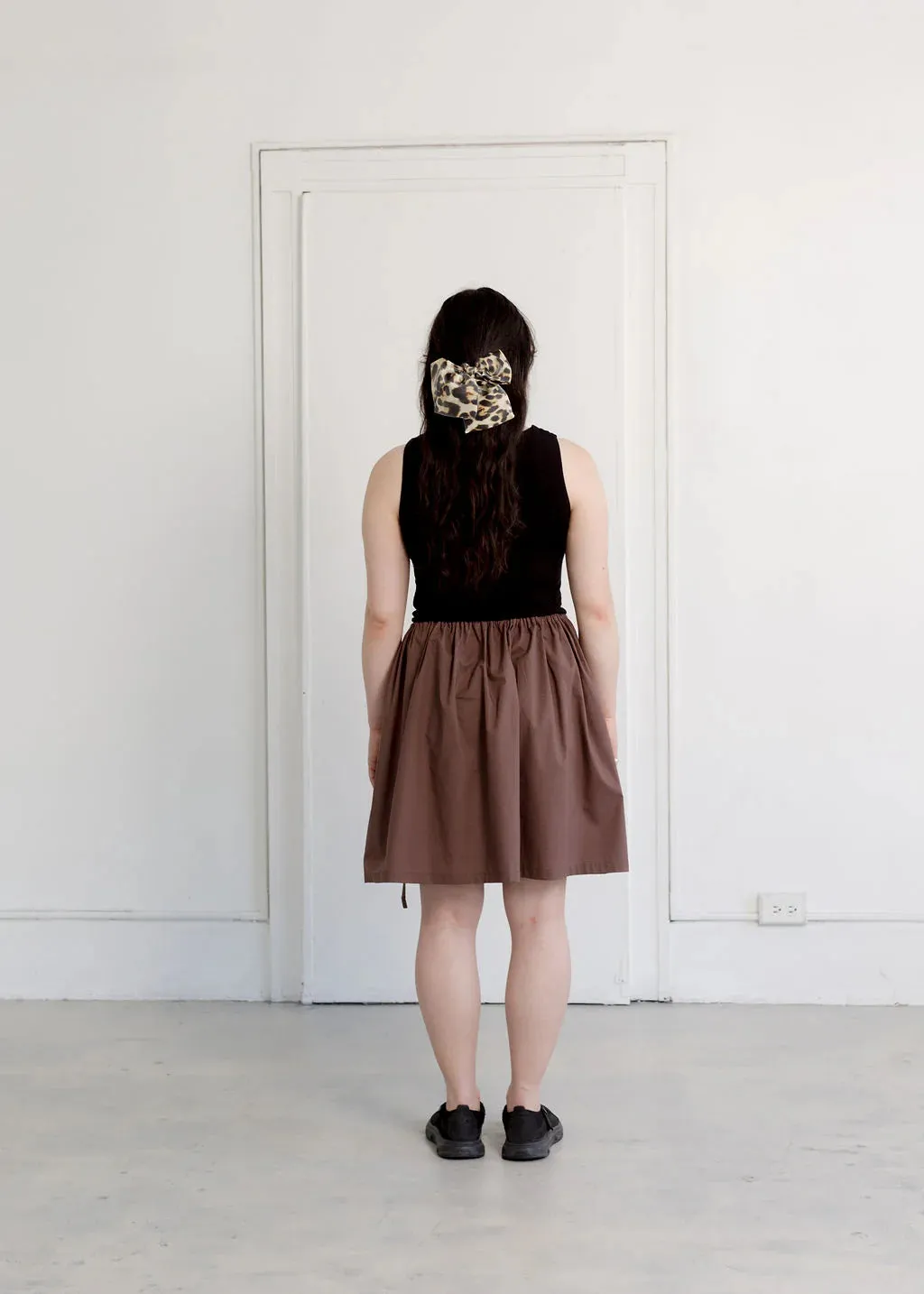 A BRONZE AGE - OSLO SKIRT - MINK - SS25