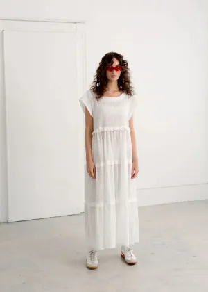 A BRONZE AGE - ROBE MARKET - WHITE EYELET - SS25