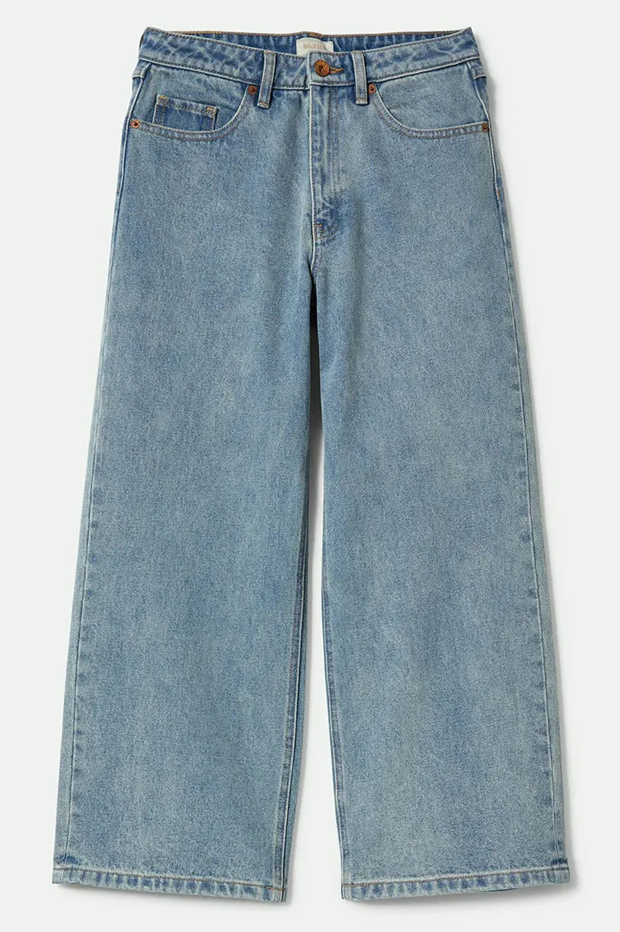 BRIXTON - MARGO CROPPED PANTS - LIGHT DENIM - SS25