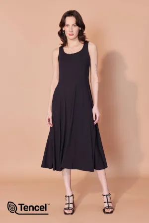 CHERRY BOBIN - CATHERINE DRESS - BLACK - SS25