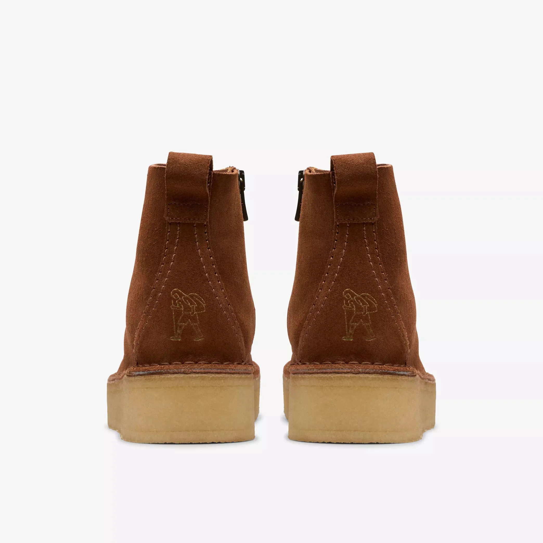 CLARKS - TREK WEDGE BOOT - MOCHA BISQUE