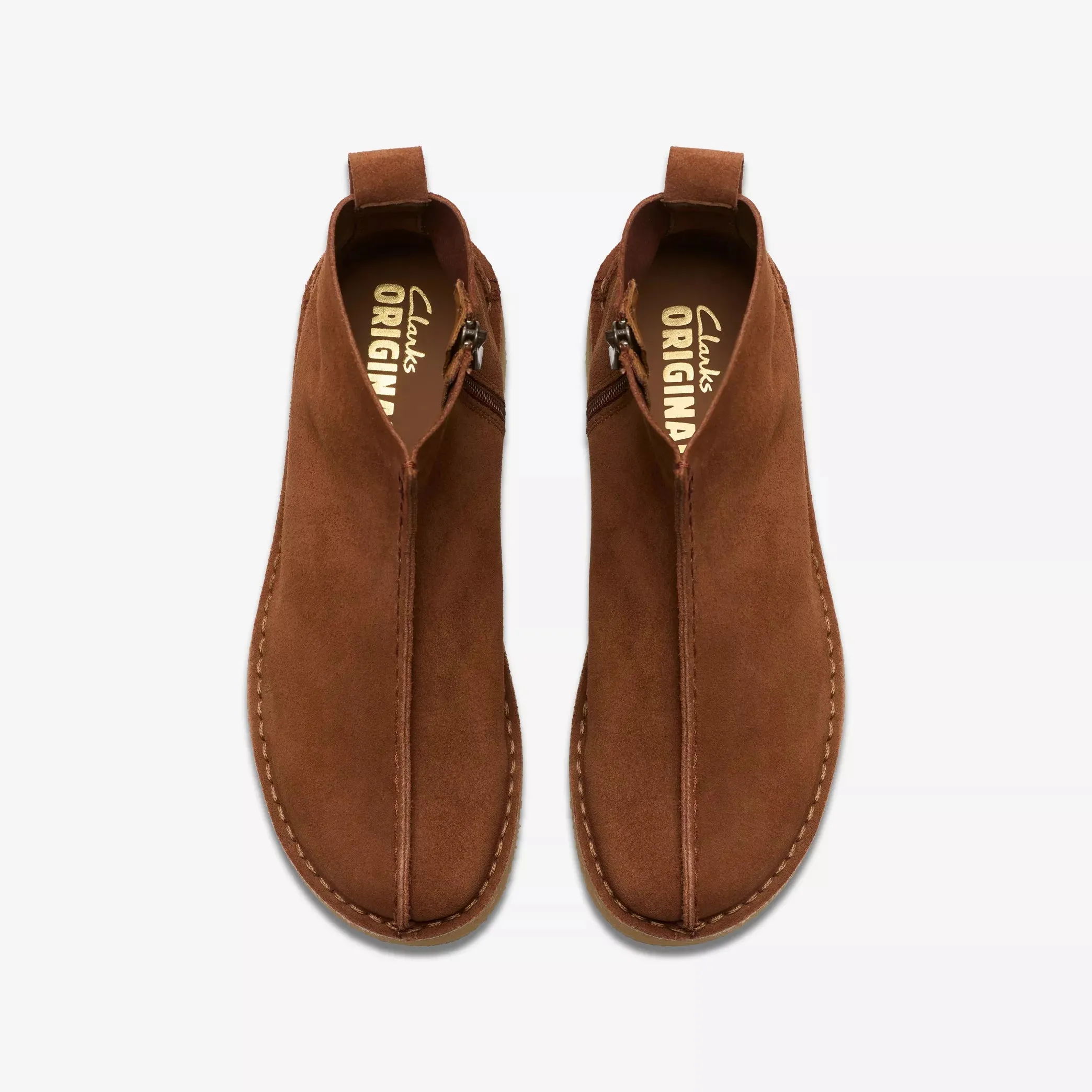 CLARKS - TREK WEDGE BOOT - MOCHA BISQUE