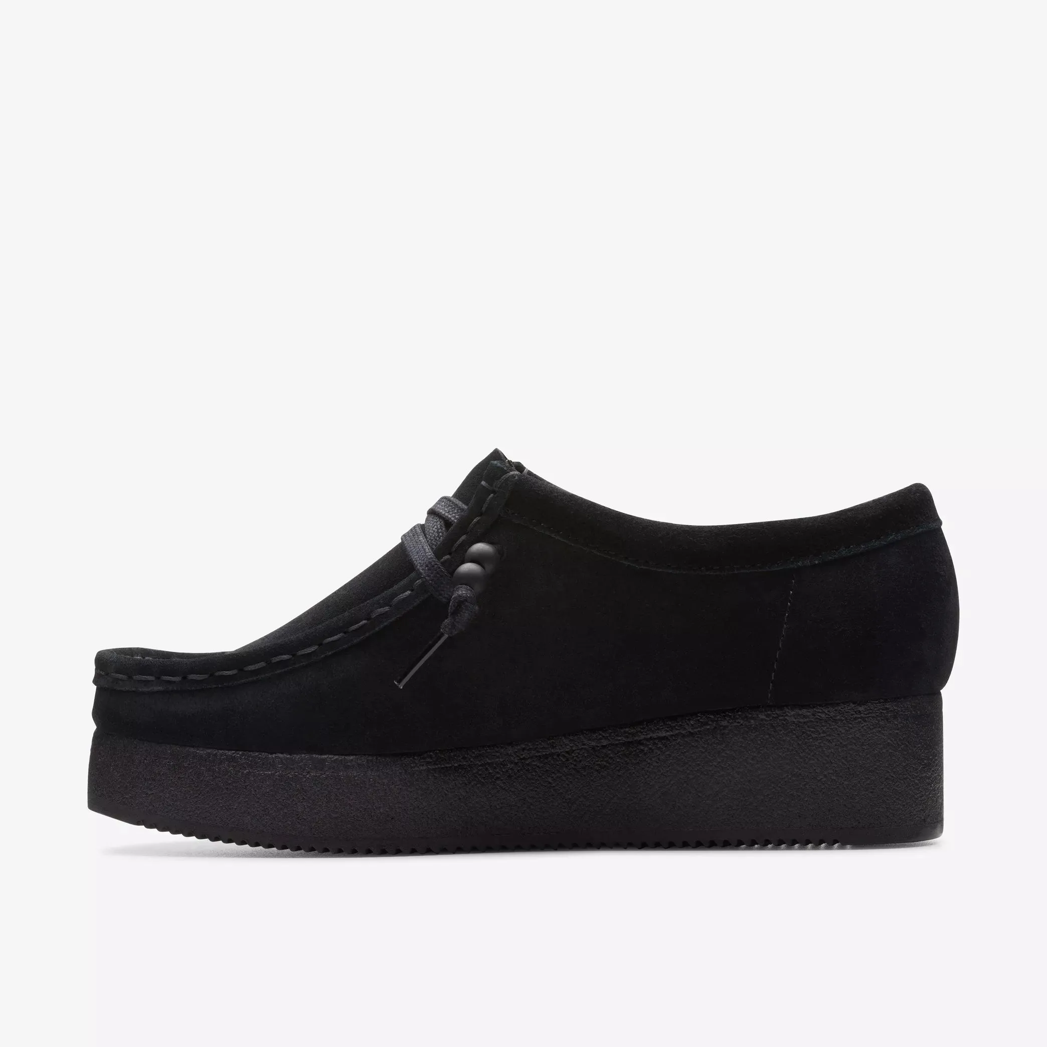 CLARKS - WALLACRAFT SHOE - BLACK
