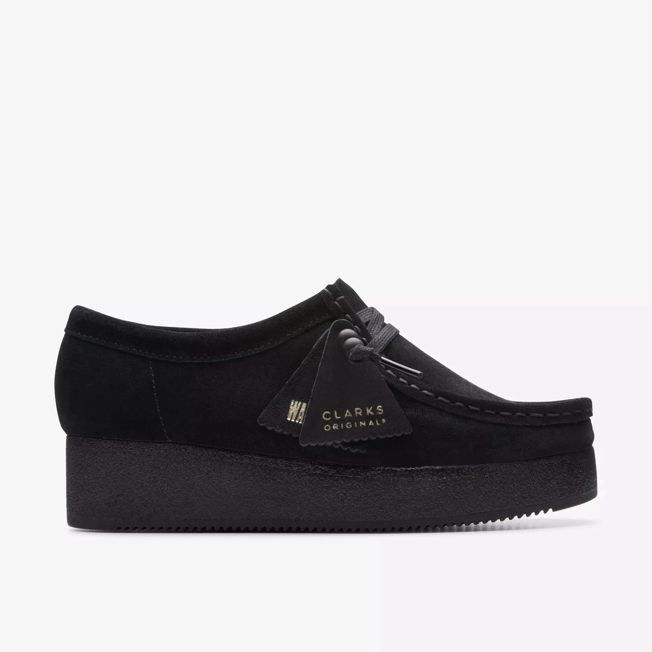 CLARKS - WALLACRAFT SHOE - BLACK