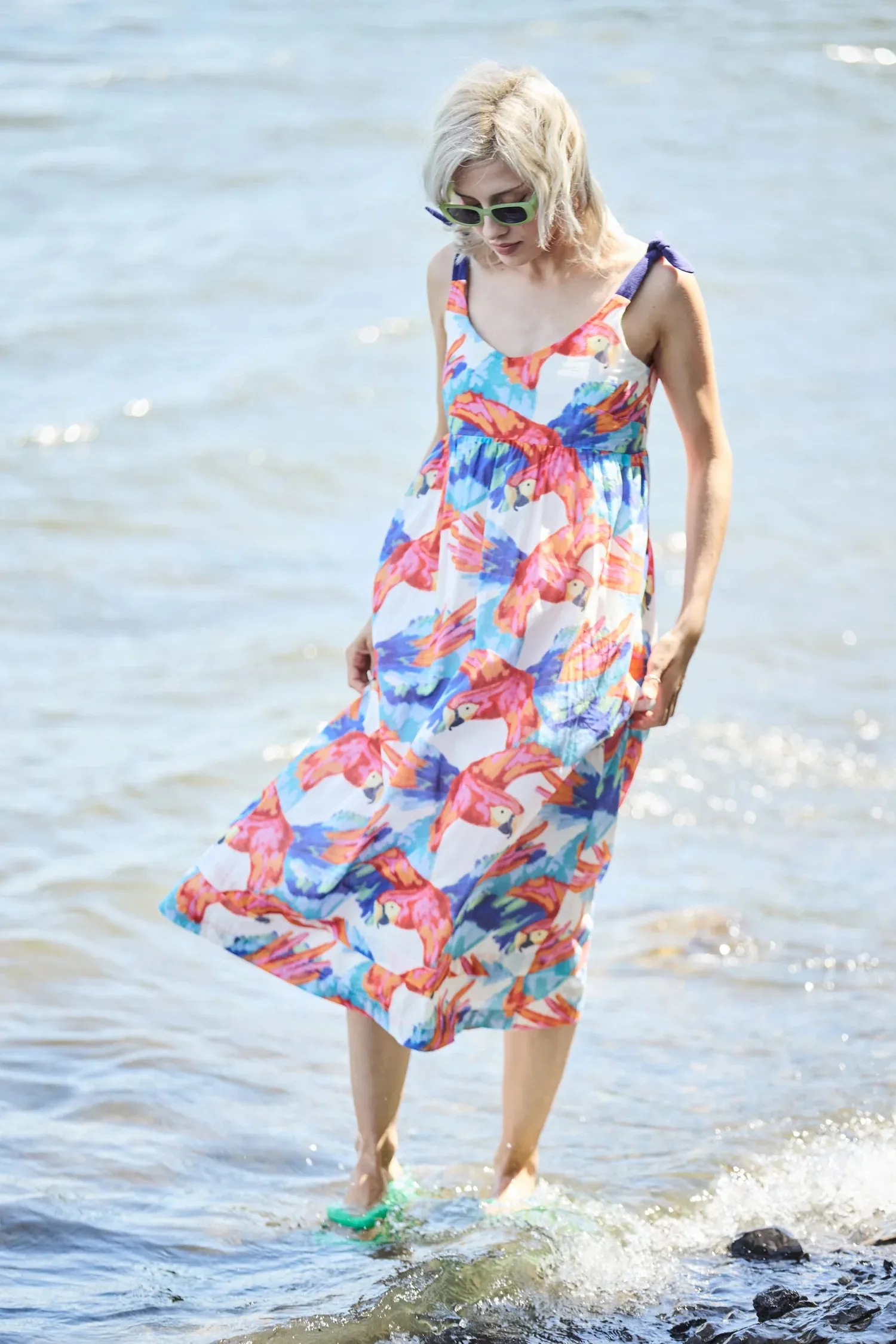 COKLUCH - AMY DRESS - ARA WHITE - SS25