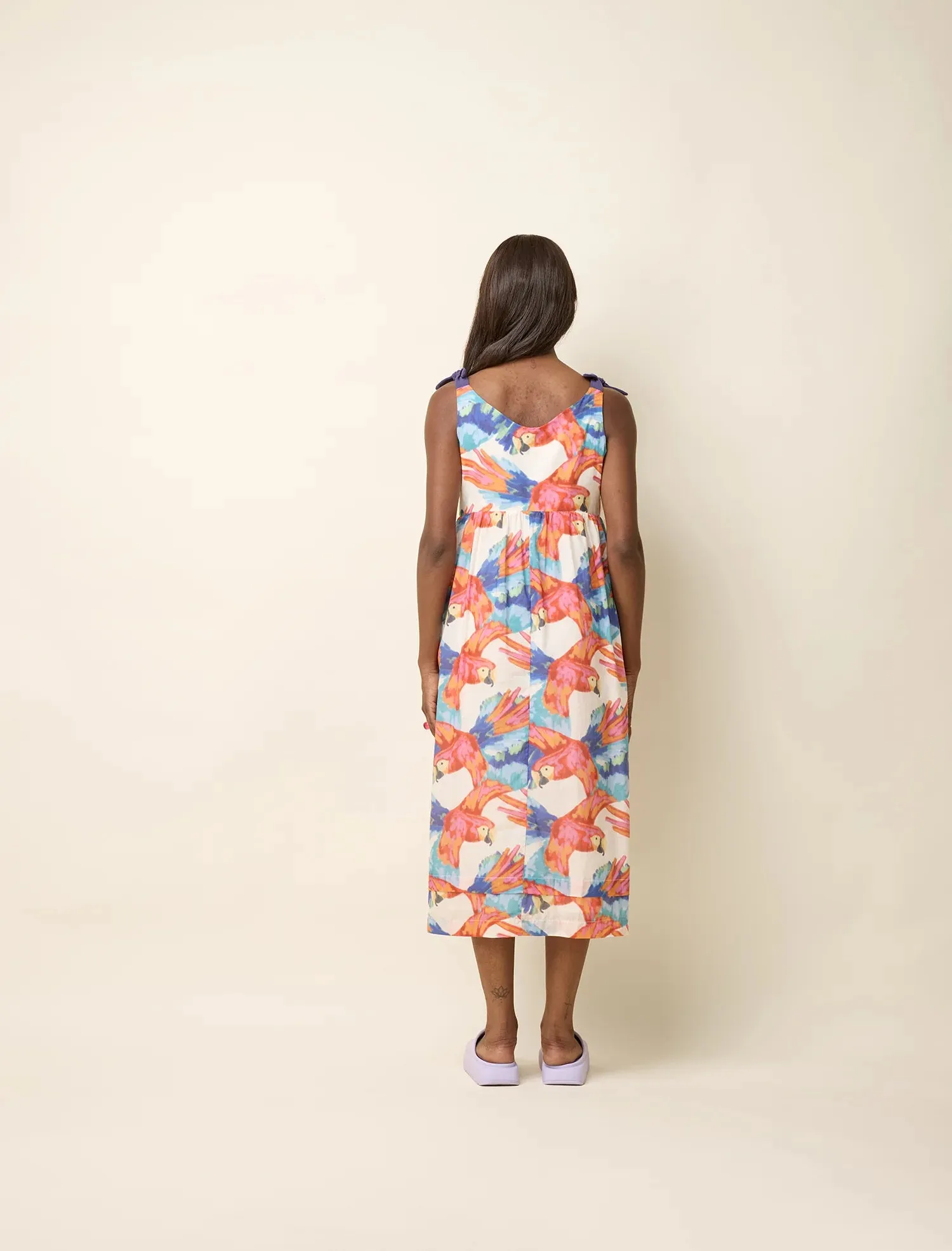 COKLUCH - AMY DRESS - ARA WHITE - SS25