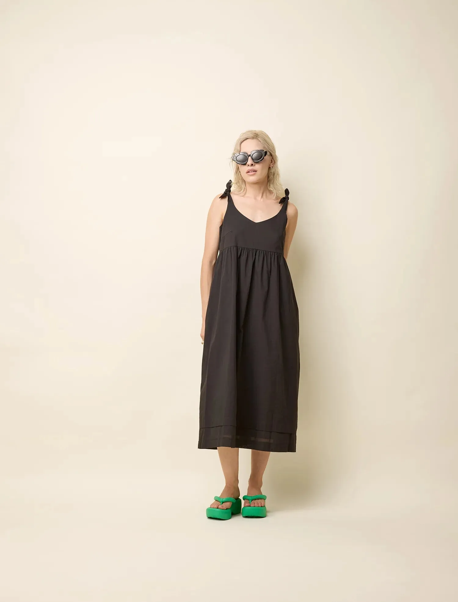 COKLUCH - AMY DRESS - BLACK - SS25