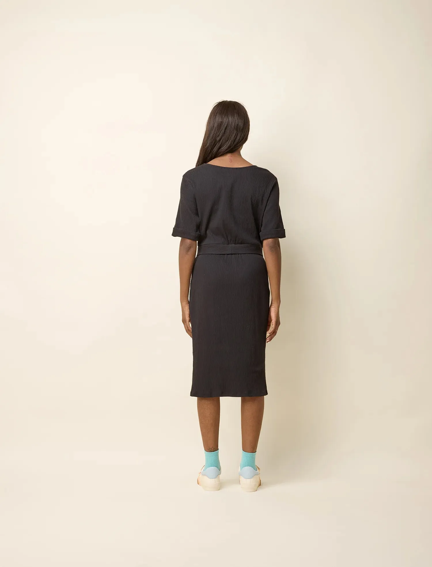 COKLUCH - AZIZA DRESS - BLACK - SS25