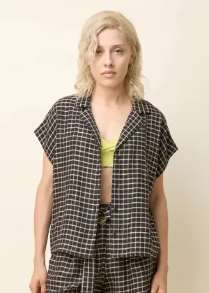 COKLUCH - PHEBE TOP - UTOPIA BLACK - SS25