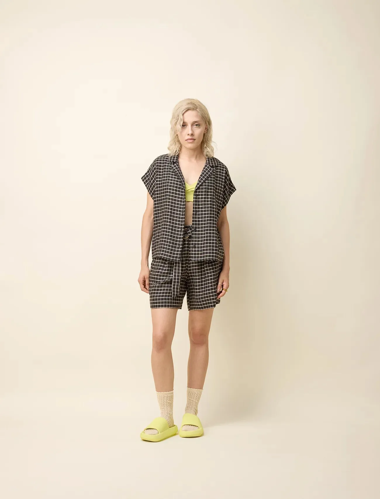 COKLUCH - PHEBE TOP - UTOPIA BLACK - SS25