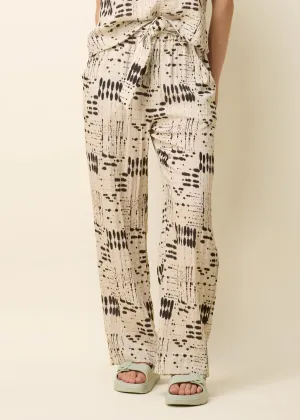 COKLUCH - YAEL PANTS - NATURAL INK - SS25
