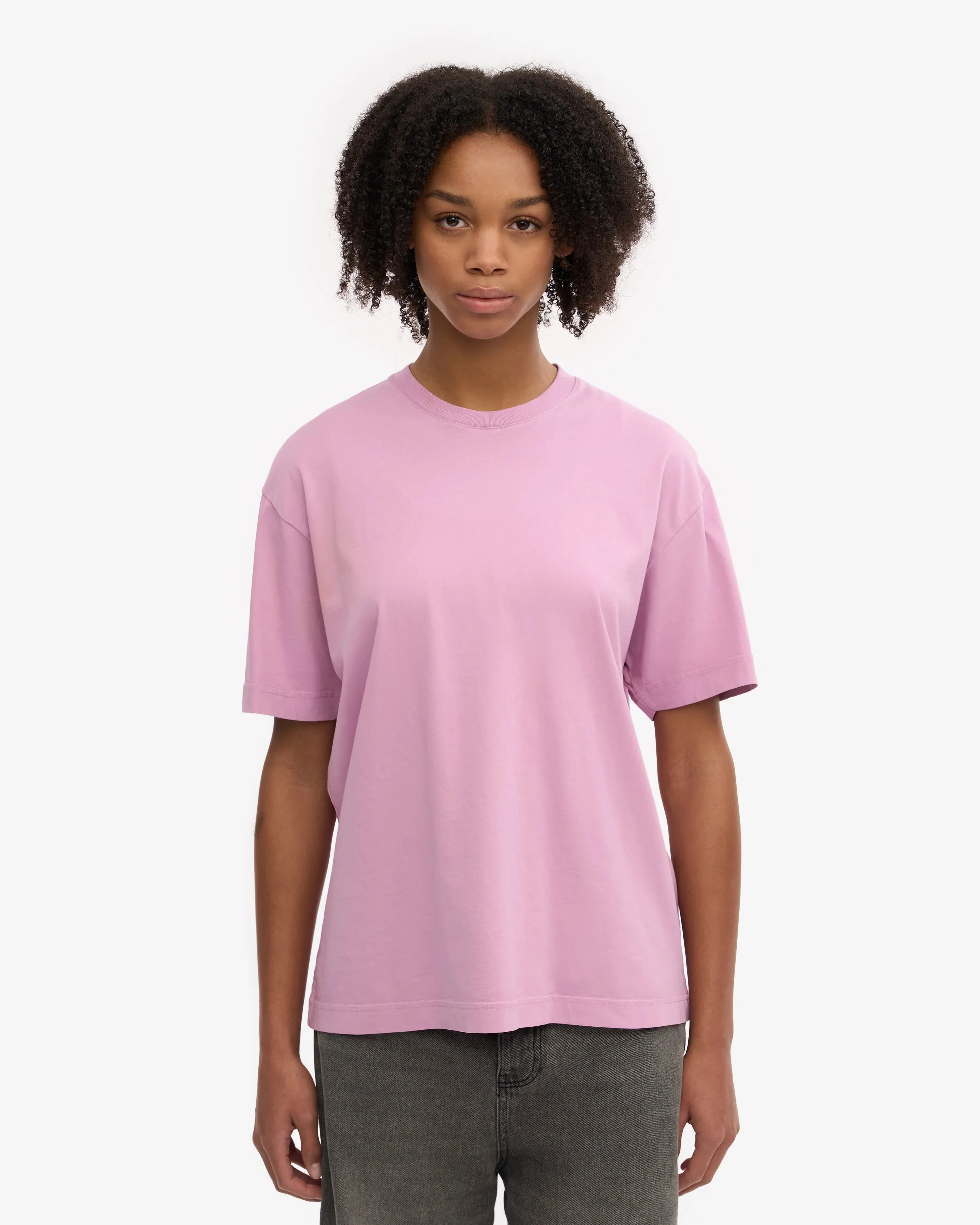 COLORFUL STANDARD - OVERSIZED T-SHIRT - CHERRY BLOSSOM