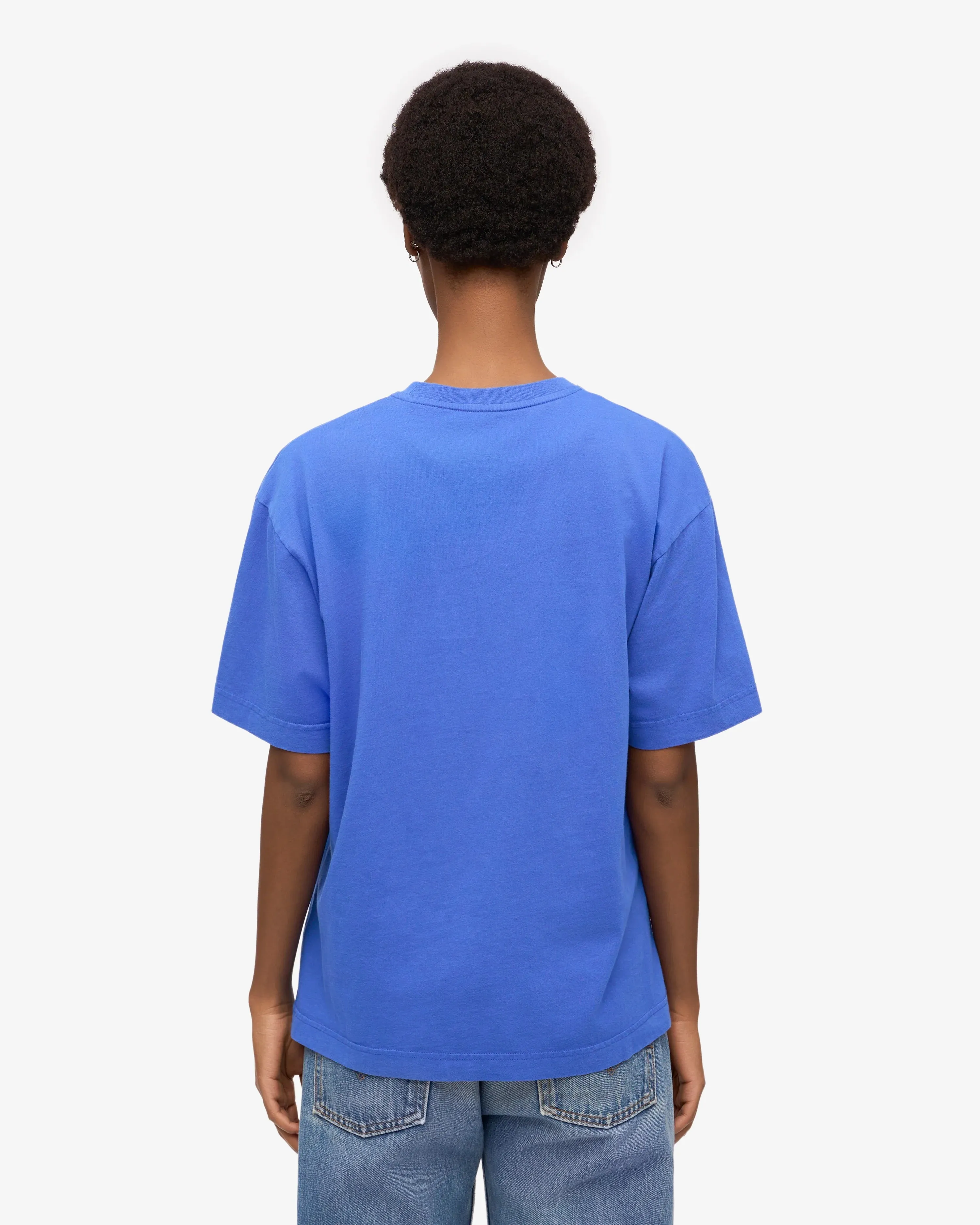 COLORFUL STANDARD - OVERSIZED T-SHIRT - SAPPHIRE BLUE