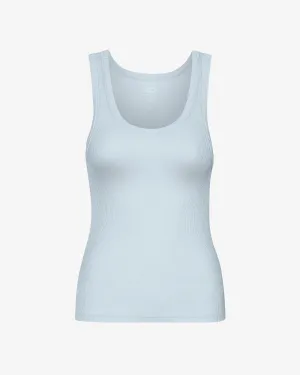 COLORFUL STANDARD - RIB TANK TOP - POWDER BLUE