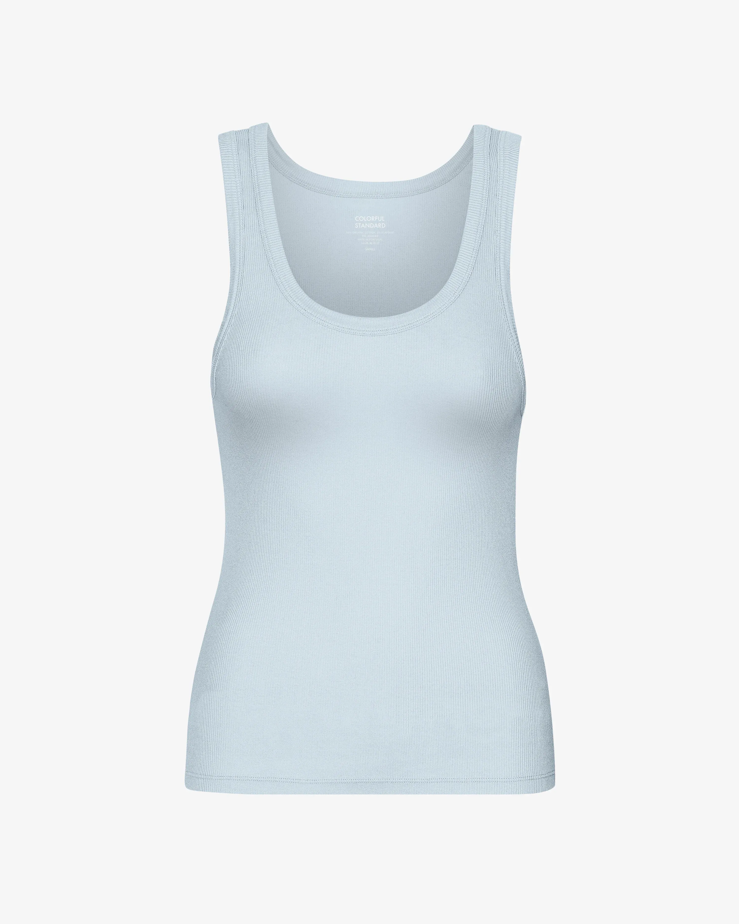 COLORFUL STANDARD - RIB TANK TOP - POWDER BLUE