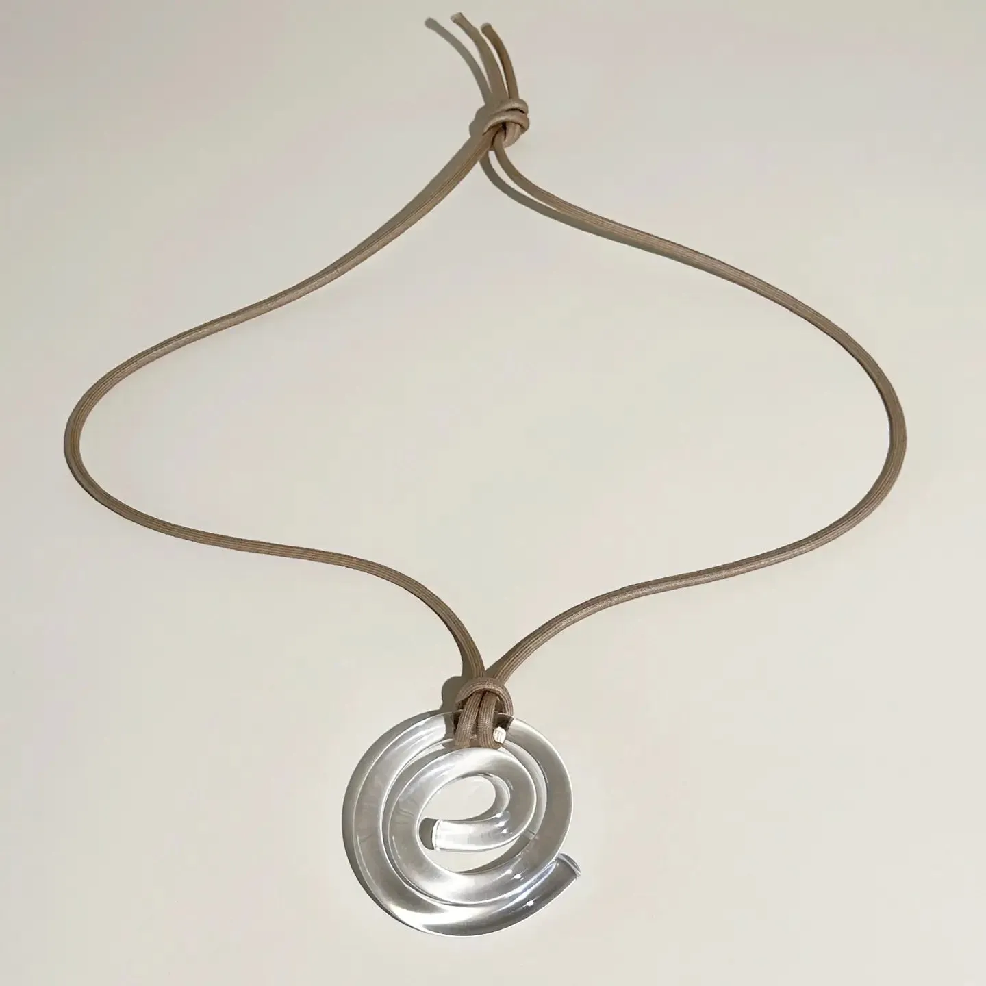 COREY MORANIS - SPIRAL BELT - BROWN