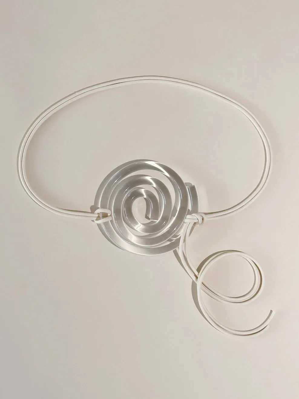 COREY MORANIS - SPIRAL BELT - BROWN