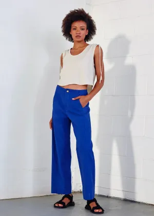 DAGG & STACEY - COLETTE PANTS - ELECTRIC INDIGO - SS25