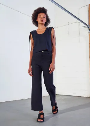 DAGG & STACEY - CRANSTON PANTS - BLACK - SS25