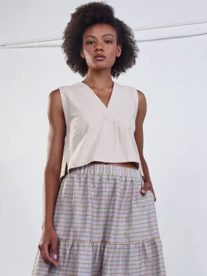 DAGG & STACEY - ESTELLE TOP - SAND - SS25