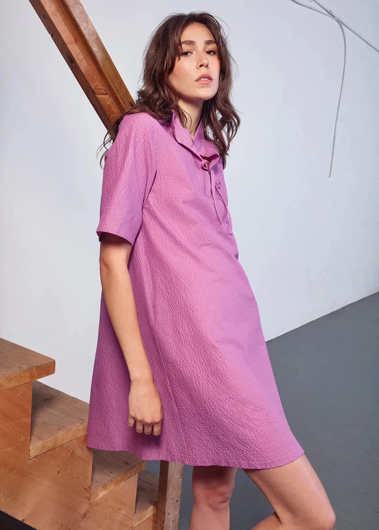 DAGG & STACEY - LELAND DRESS - PURPLE - SS25