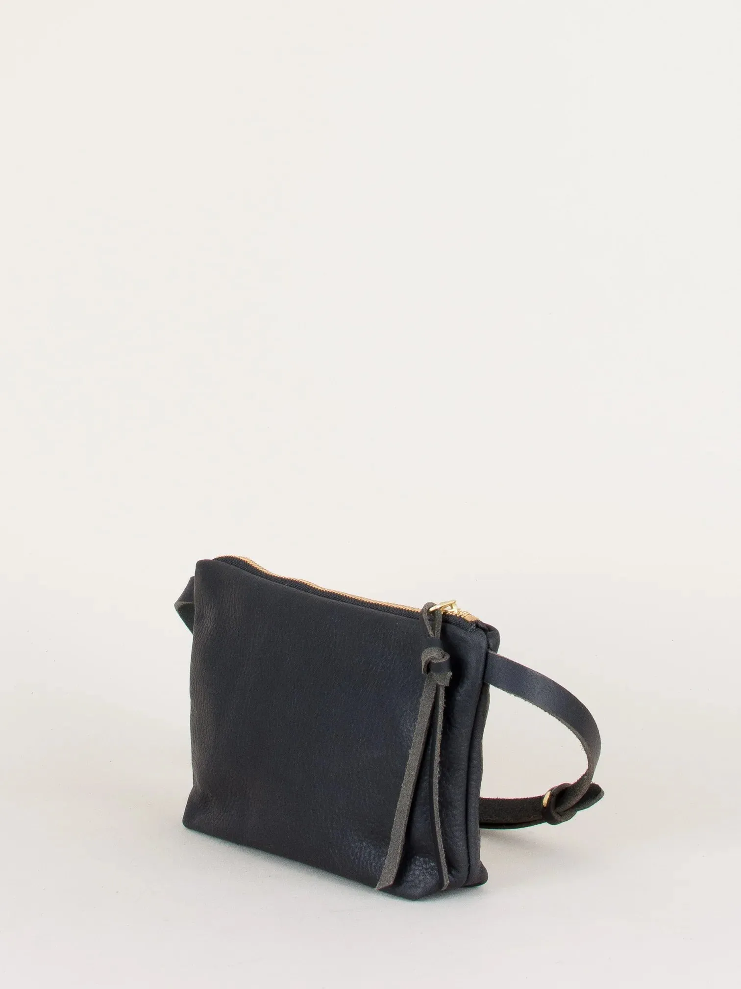 ELEVEN THIRTY - AMADA FANNY PACK - BLACK LEATHER