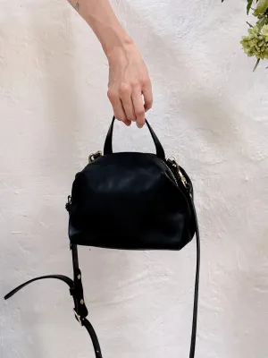 ELEVEN THIRTY - KATIE MINI BAG - BLACK LEATHER