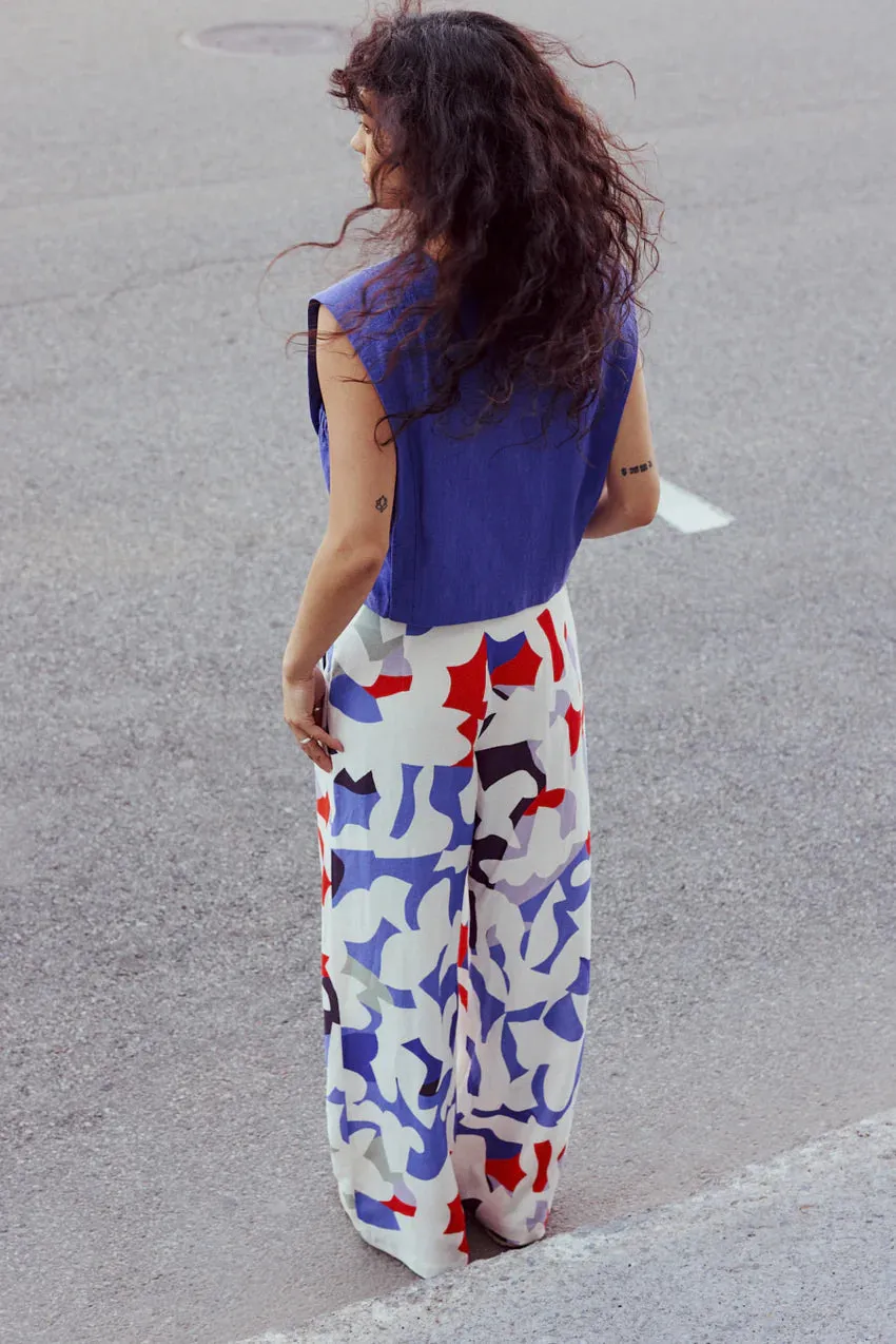 EVE GRAVEL - GRACE PANTS - OLYMPIC - SS25