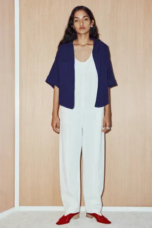 EVE GRAVEL - HAUT KNOTS - NAVY - PÉ25