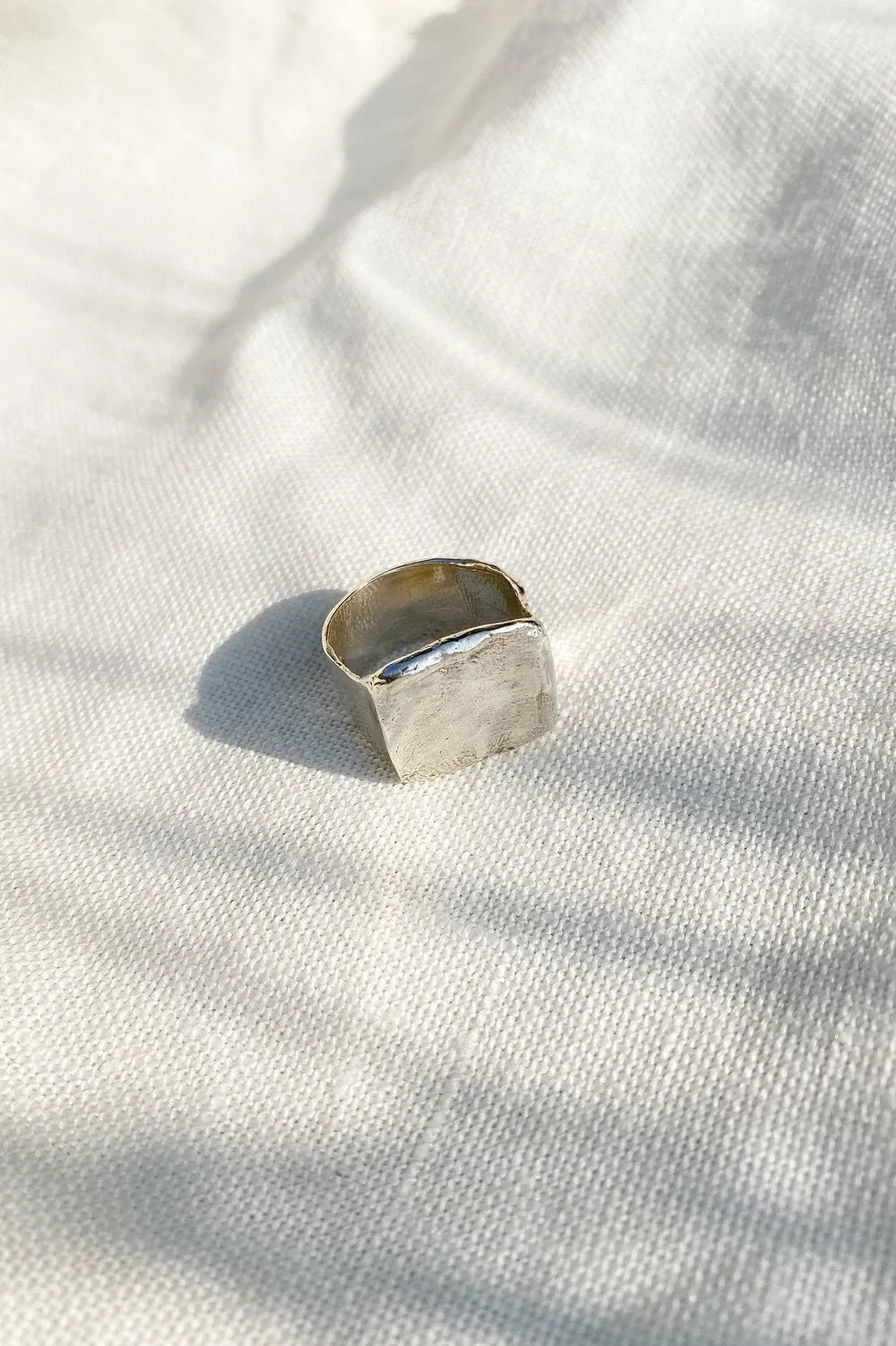 HAWKLY - SQUARE RING - SILVER