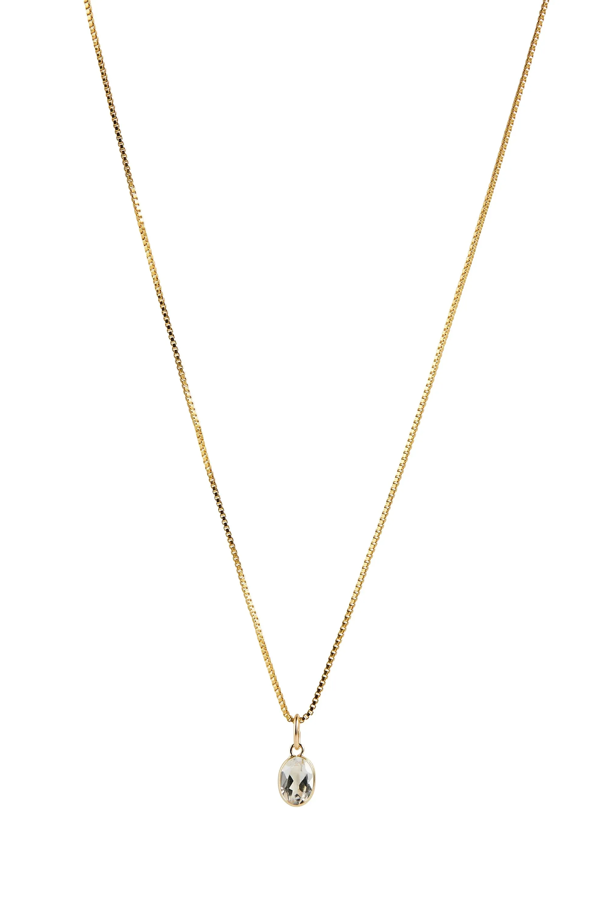 LISBETH JEWELRY - ALLO NECKLACE - 14K GOLD FILLED