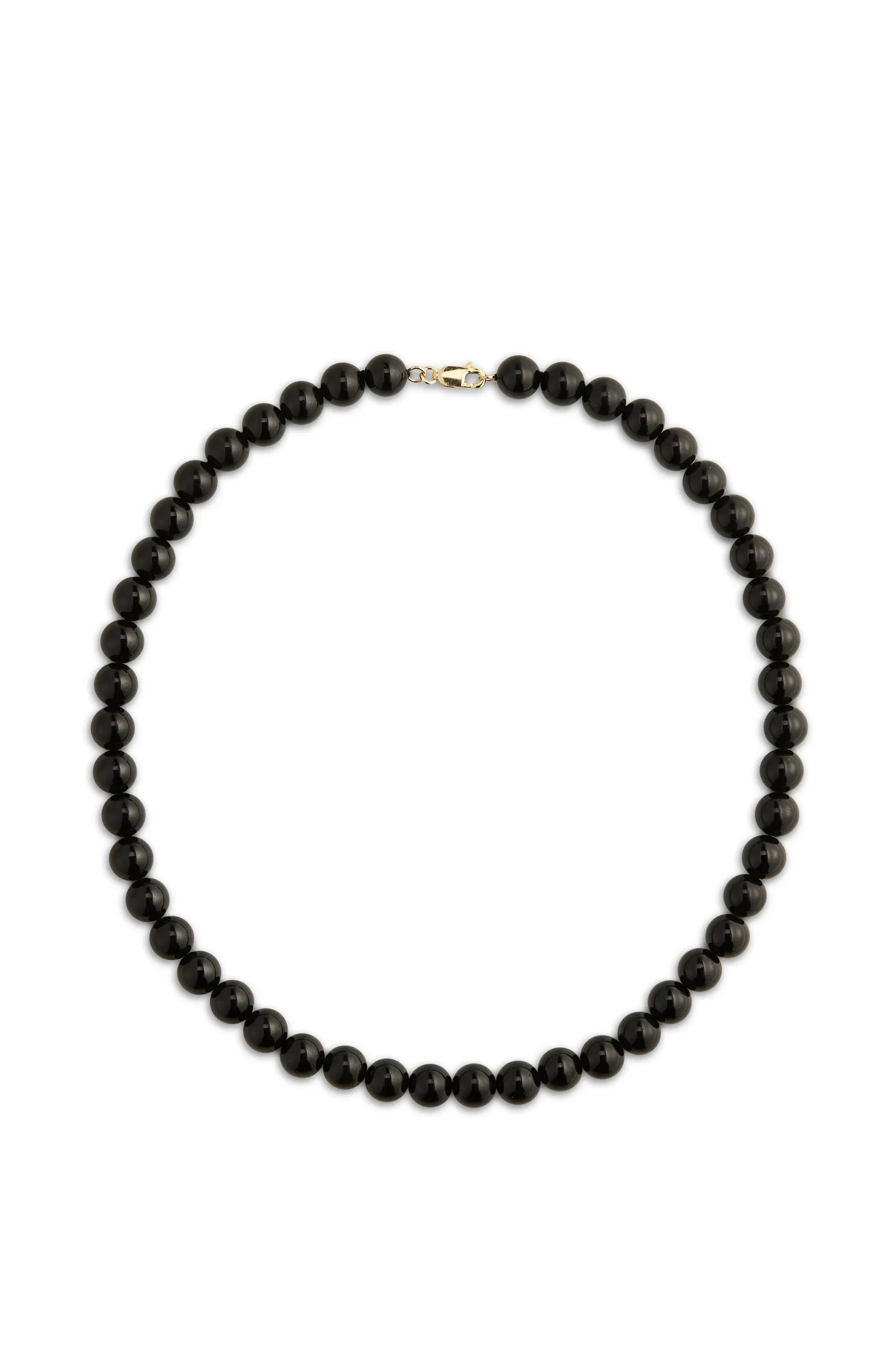 LISBETH JEWELRY - CLASSIC BOULE NECKLACE - BLACK TOURMALINE