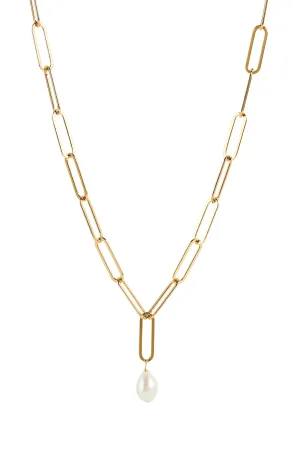 LISBETH JEWELRY - CLOVIS NECKLACE - FILLED GOLD