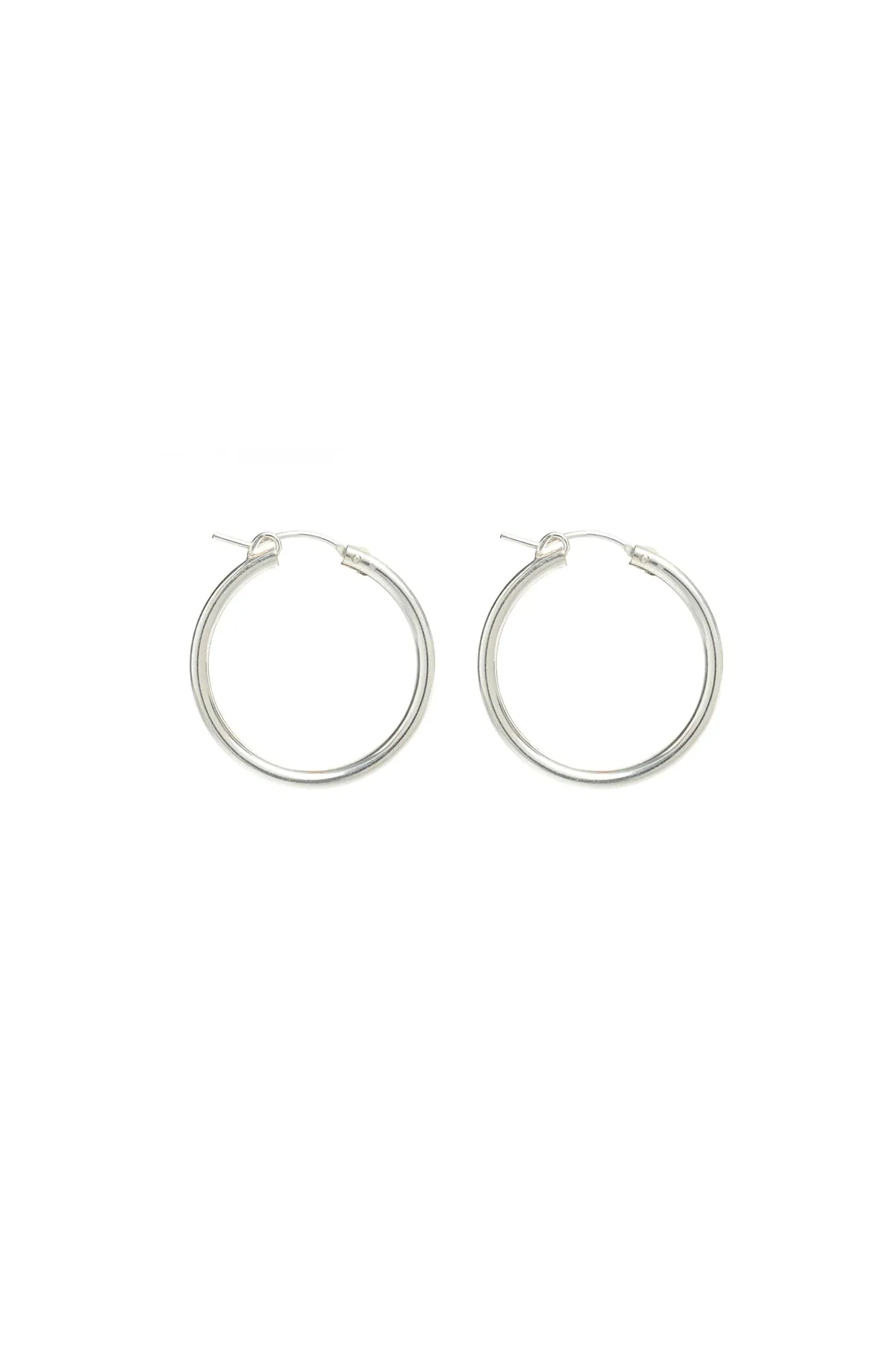 LISBETH JEWELRY - FAUNA -HOOPS - SILVER