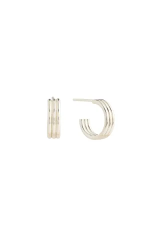 LISBETH JEWELRY - LETTI EARRINGS - SILVER