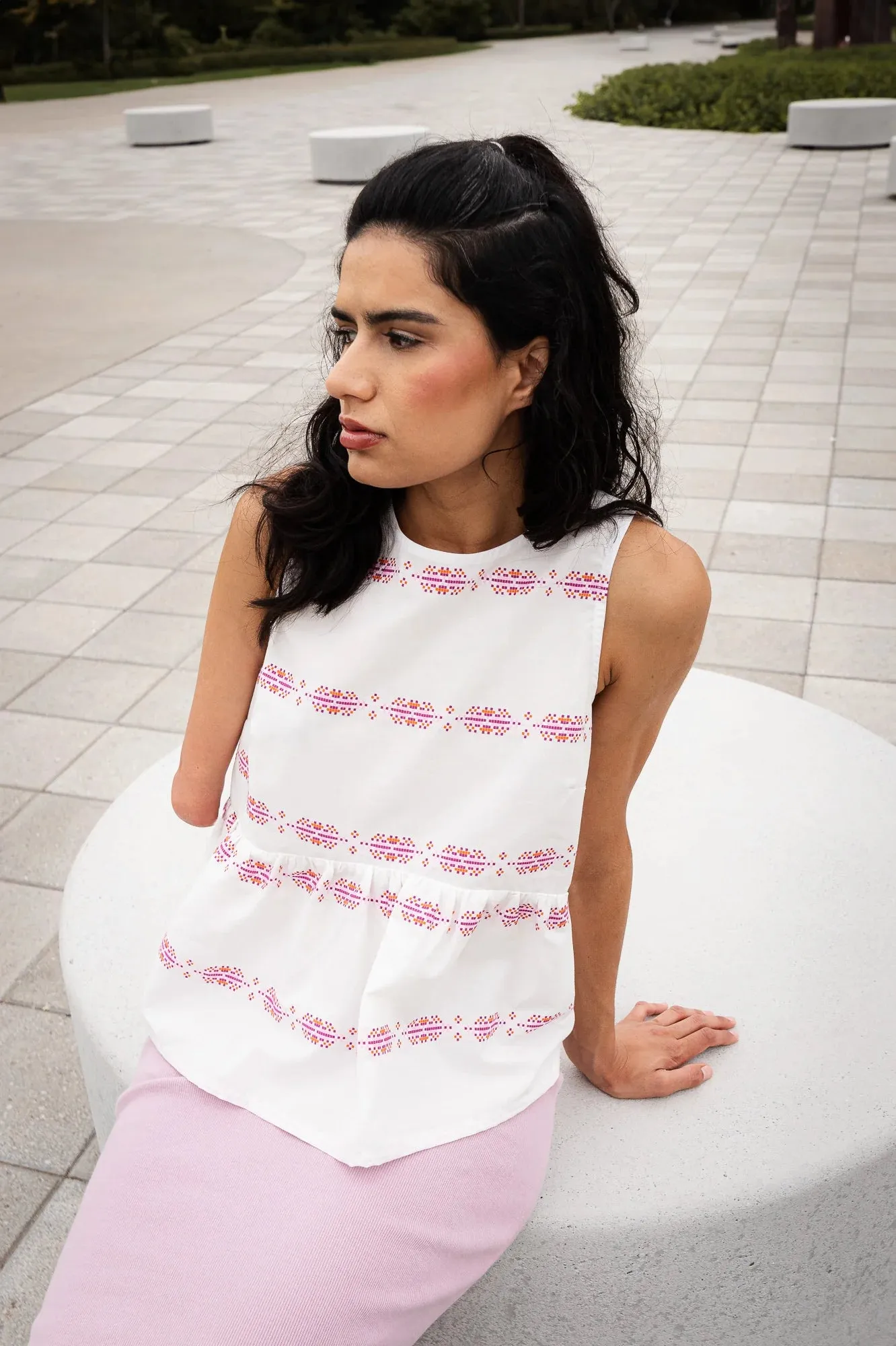 MAS MONTREAL - MALÉ TOP - MOSAIK - SS25