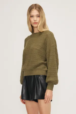 MELISSA NEPTON - CELINA - KNIT - KHAKI - SS25