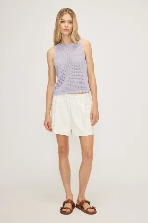 MELISSA NEPTON - MIRALI SLEEVELESS TOP - LAVENDER - SS25