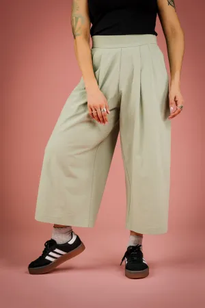MERCEDES MORIN - PALOMA 7/8 PANTS - SAGE - SS25