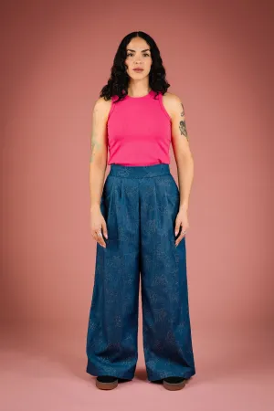MERCEDES MORIN - PALOMA LONG PANTS - BUTTERFLY - SS25