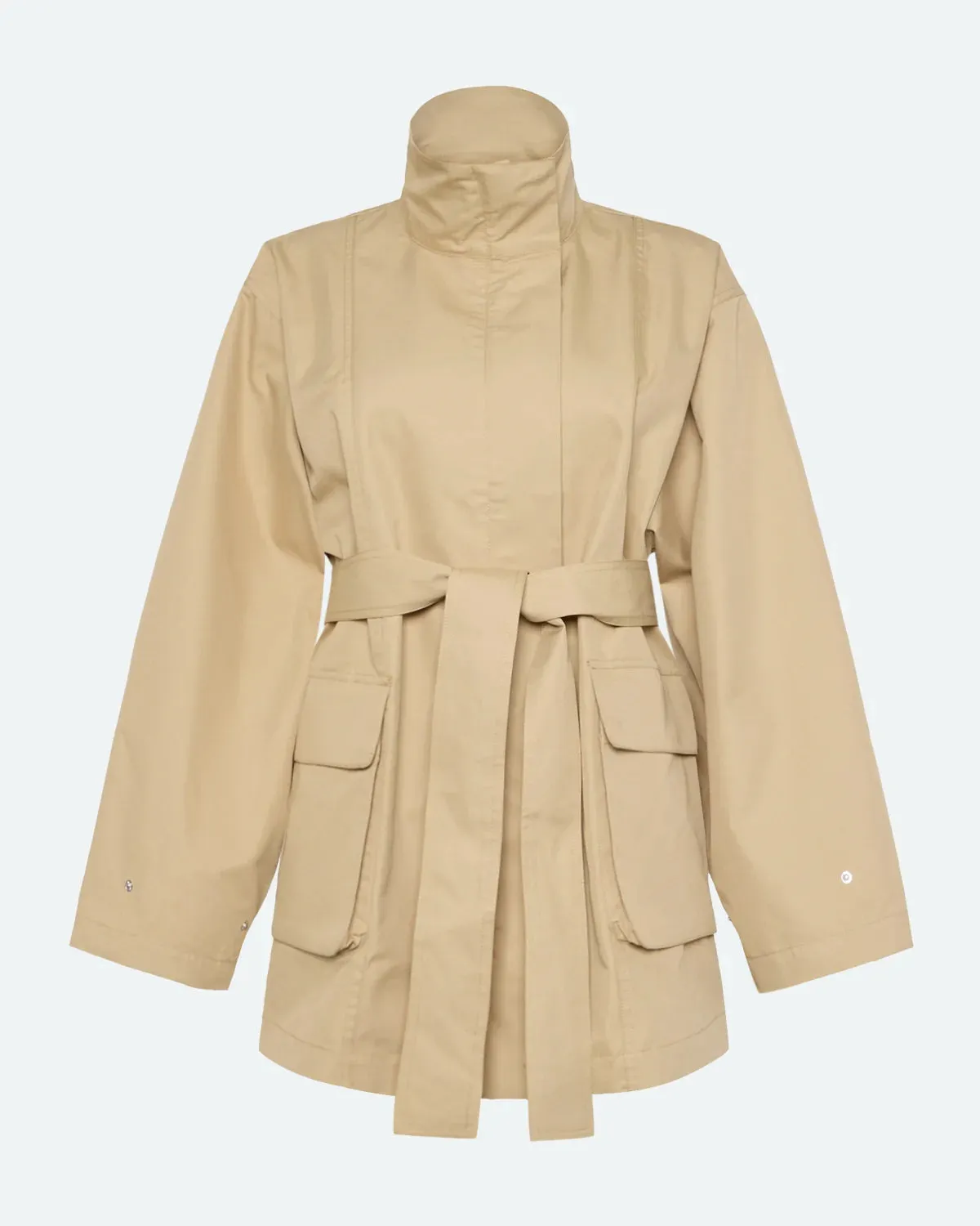MINIMUM - ATHENA COAT - INCENSE - SS25