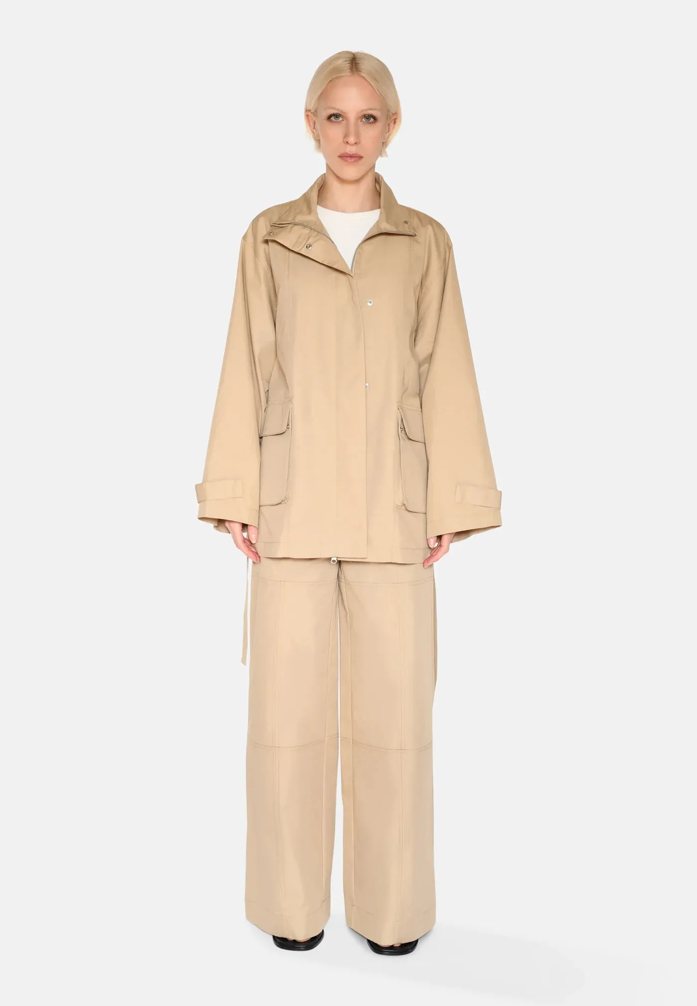 MINIMUM - ATHENA COAT - INCENSE - SS25