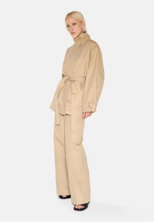 MINIMUM - ATHENA COAT - INCENSE - SS25