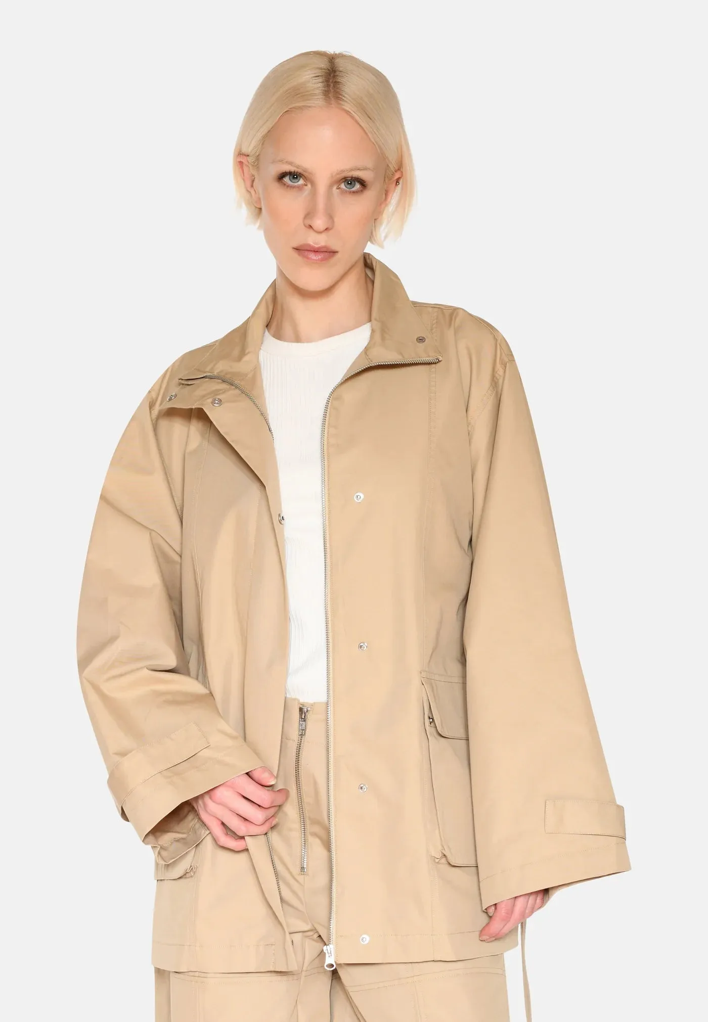 MINIMUM - ATHENA COAT - INCENSE - SS25