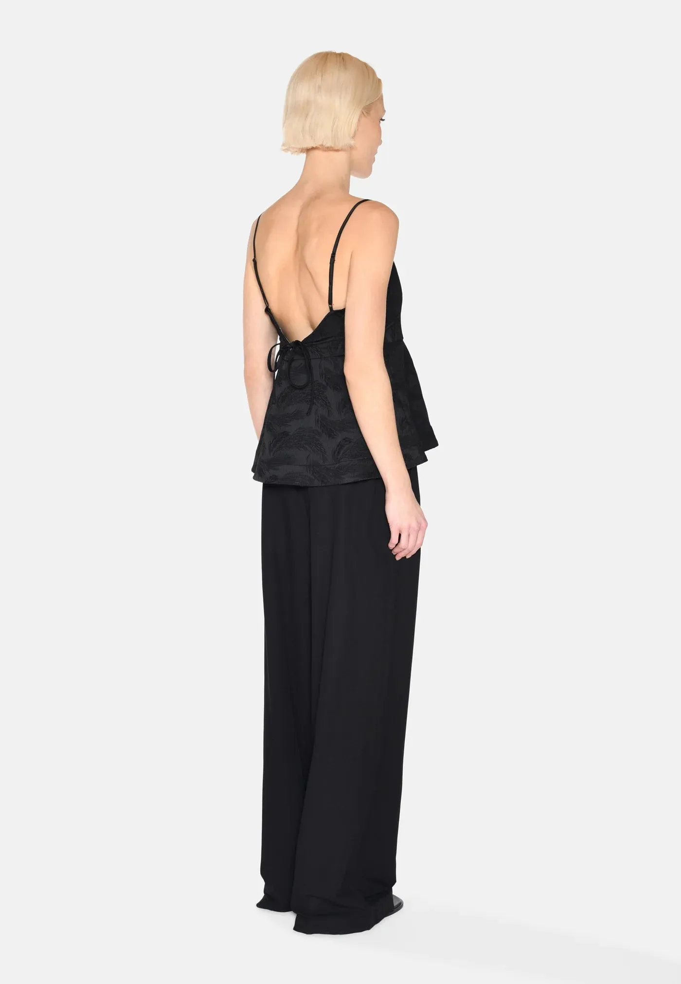 MINIMUM - BILLIE TOP - BLACK - SS25