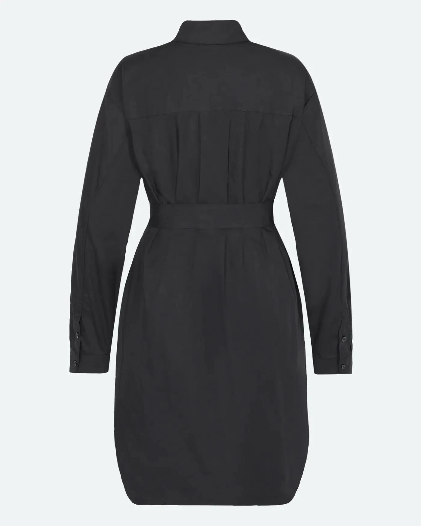 MINIMUM - HANNAH BLOUSE DRESS - BLACK - SS25