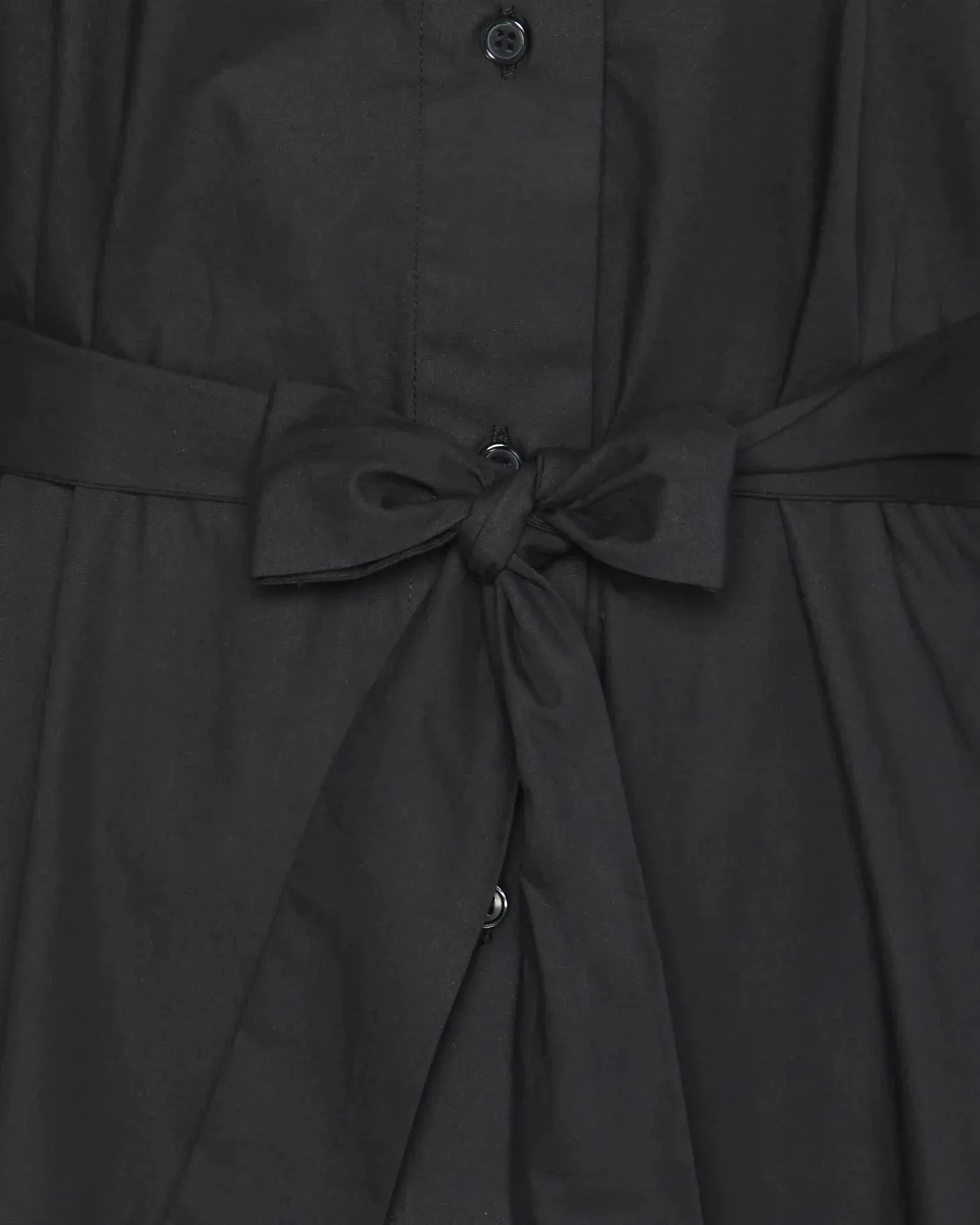 MINIMUM - HANNAH BLOUSE DRESS - BLACK - SS25